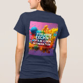 T. Shirt overschrijdt de limieten van mijn medicat (Achterkant)