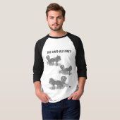 T-shirt/paard/buggy T-shirt (Voorkant volledig)