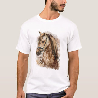 T-shirt paard Desert