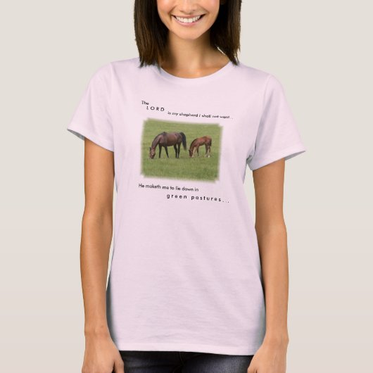 T-shirt Paardenbrevetscripts (Voorkant)