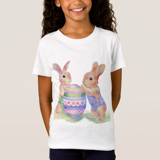 T-shirt Paashaas Eieren (Voorkant)