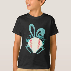 T-shirt Paashaas Honkbal Fan Pasen