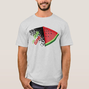 T-Shirt Palestijnse vlag watermeloen