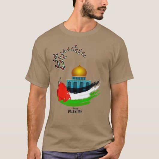 T-Shirt palestine (Voorkant)
