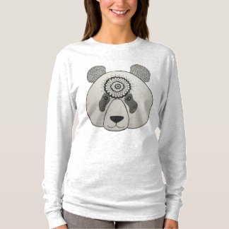 T-shirt Panda Mandala