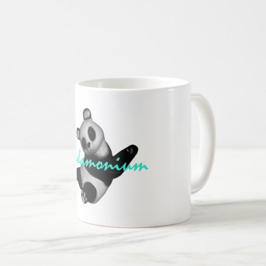 T-SHIRT Pandamonium Koffiemok (Voorkant rechts)