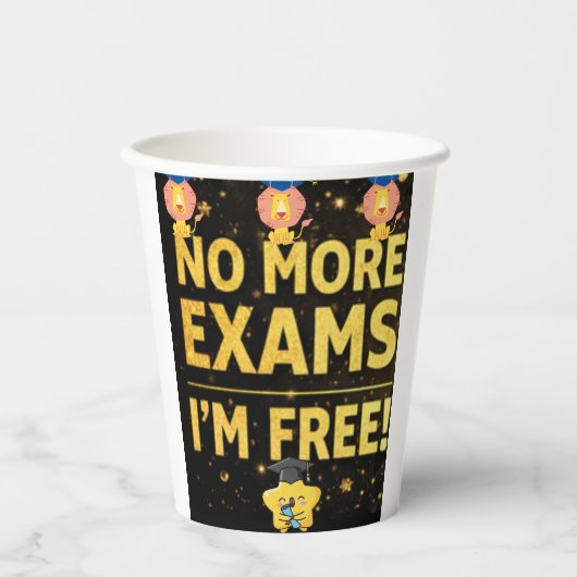 T-shirt Papieren Bekers (Voorkant)