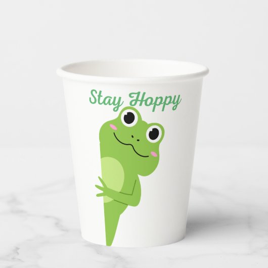 T-Shirt Papieren Bekers (Voorkant)