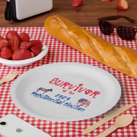 T-shirt Papieren Bordje (Picknick)