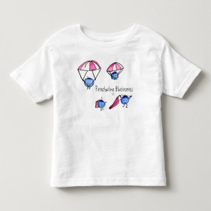 T-shirt "Parachuting Blueberries"