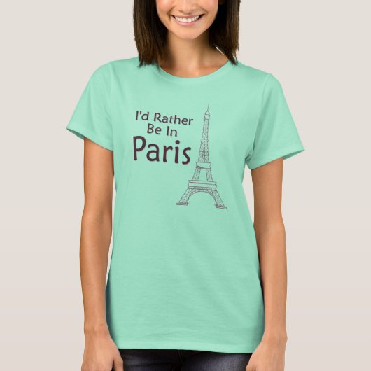 T-shirt Parijs (Voorkant)