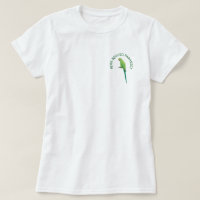T-shirt - Parkiet met Rozen ringen