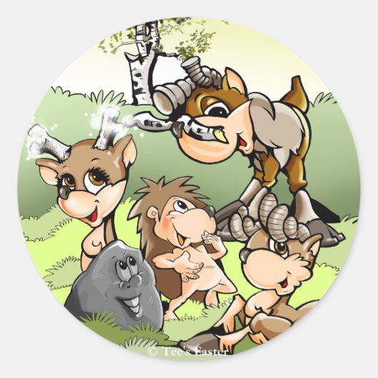 T-shirt Pasen Stickers (Voorkant)