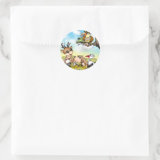 T-shirt Pasen Stickers (Tas)