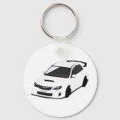 T-shirt Passion Rally pour Fans de Sportives Sleutelhanger (Achterkant)