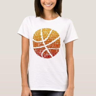 T-Shirt past het Basketbalteam van vrouwen aan
