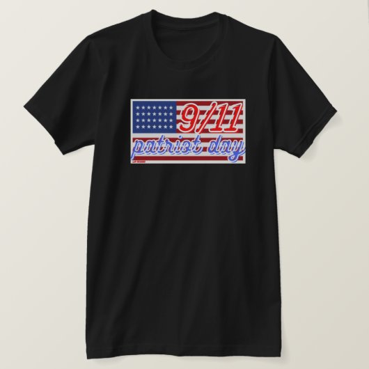T-shirt "PATRIOT DAY" (Design voorkant)