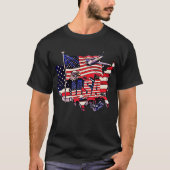 T-shirt Patriotic Pride: Bold USA Freedom T-shirt (Voorkant)