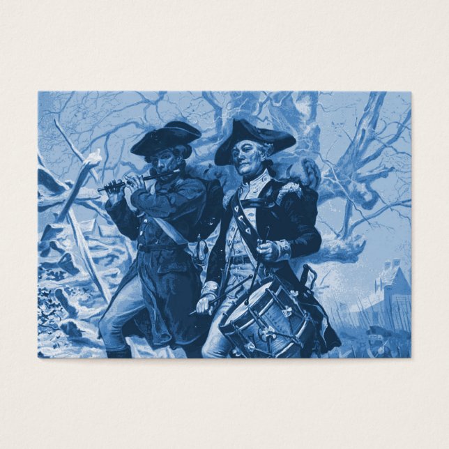 T-SHIRT Patriots Visitekaartjes (Voorkant)