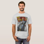 T-shirt "Pauve the Whales" (Voorkant volledig)