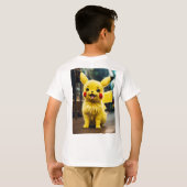 T-Shirt, "Paws and Pixels: Ontketen de schattighei T-shirt (Achterkant volledig)