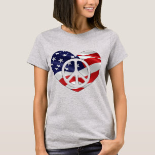 T-shirt "PEACEFUL PATRIOT"