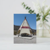 T-shirt Pee Rest Area/Big Bend State Park, TX Briefkaart (Staand voorkant)