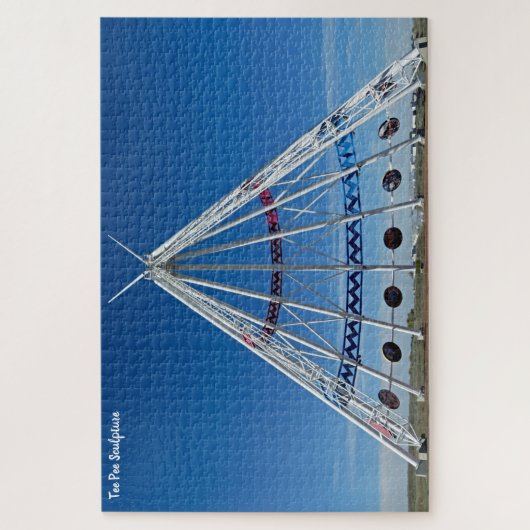 T-shirt peesculptuur legpuzzel (Verticaal)