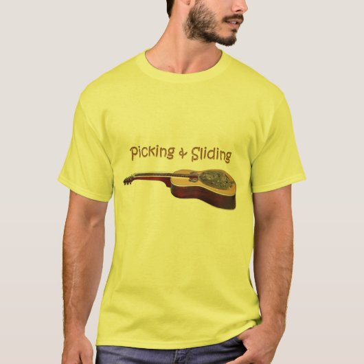 T-shirt pellen en schuiven (Voorkant)