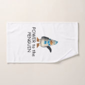 T-SHIRT Penguin Power Bad Handdoek (Handdoek)