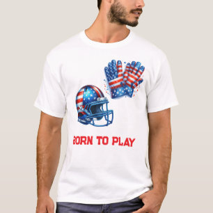 T-Shirt-personalisatie voor American Football-even T-shirt