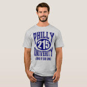 T-shirt Philly University (Voorkant volledig)
