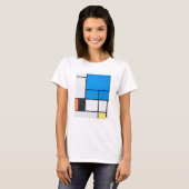 T-SHIRT: PIET MONDRIAN T-SHIRT (Voorkant volledig)