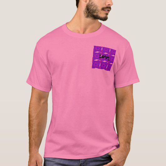 T-Shirt PINK LOVE (Voorkant)