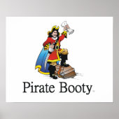 T-SHIRT Pirate Booty Poster (Voorkant)