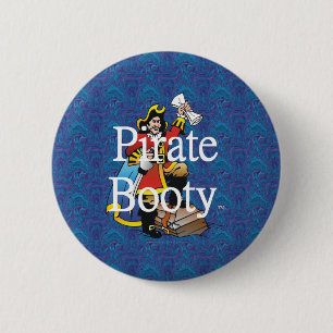 T-SHIRT Pirate Booty Ronde Button 5,7 Cm