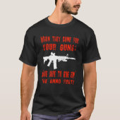 T-SHIRT PISTOOL CONTROL AR-15 (Voorkant)