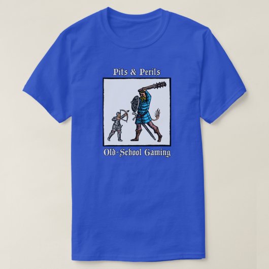T-shirt Pits & Perils (Design voorkant)