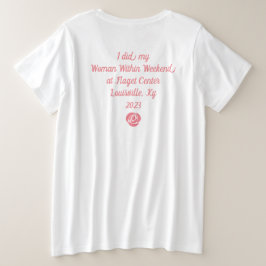 T-Shirt Plus maat WW Weekend Flaget 2023