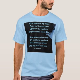 T-Shirt Poem Dog Ode door Ladee Basset