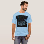 T-Shirt Poem Dog Ode door Ladee Basset (Voorkant volledig)