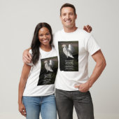 T-Shirt Poem Swans are Majestic by Ladee Basset (Unisex)