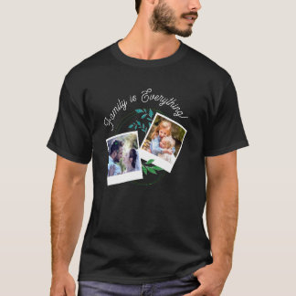 T-shirt - Polaroid familie foto design Mannen | DP
