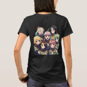 T-Shirt pop kunst liefhebbers anime grappige Hoodi (Achterkant)