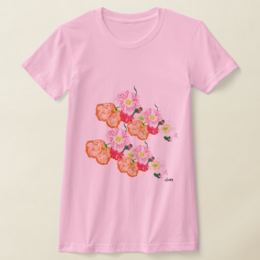 T-shirt : Poppy Flowers (Laagn)