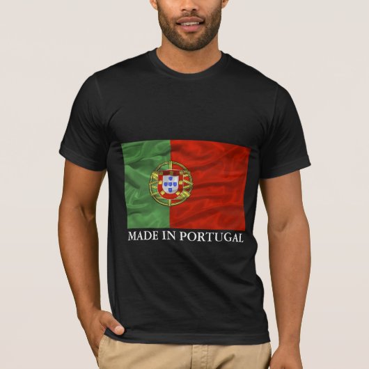T-shirt Portugese vlag (Voorkant)