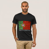 T-shirt Portugese vlag (Voorkant volledig)