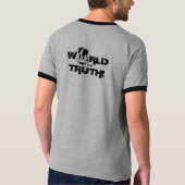T-Shirt POSE SECRET SOCIETIES 9/11 World 4 Truth (Achterkant)