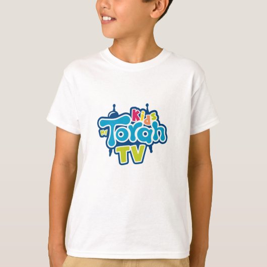 T-shirt pour enfants avec design Kinder n Torah (Voorkant)