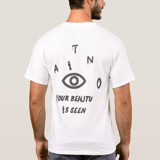 T-shirt pour hommes (Achterkant)